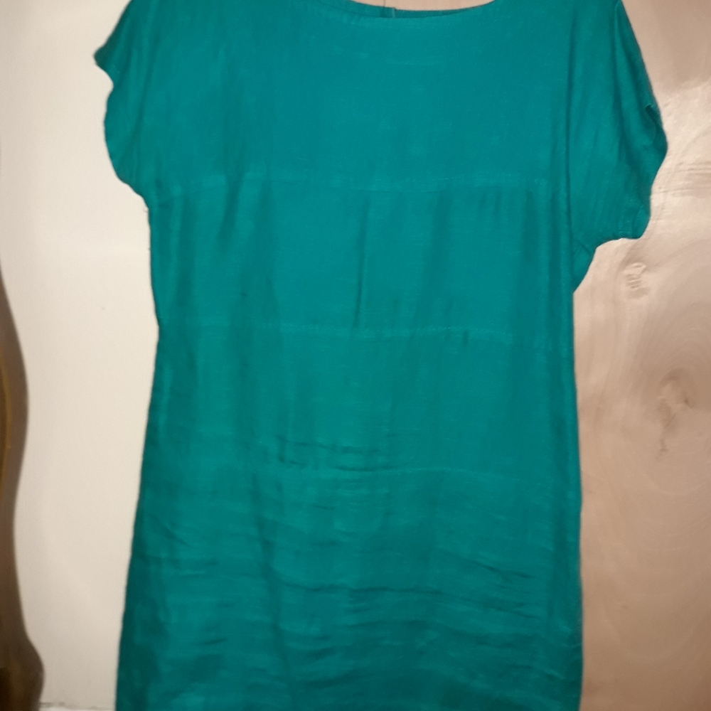 Banana Republic aqua green woman dress